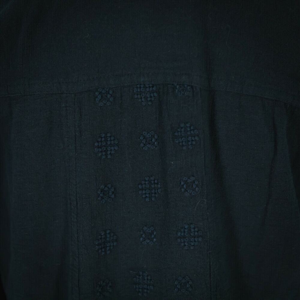 Superdry S Navy Embroidered Sequin Top - Picture 4 of 8
